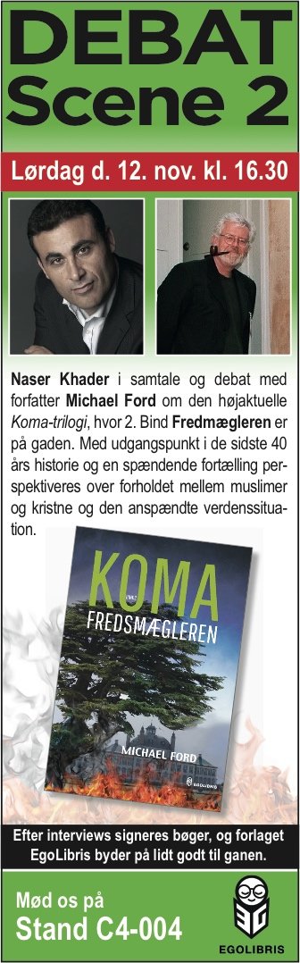 BogForum, Fredsmægleren, Michael Ford og Naser Khader
