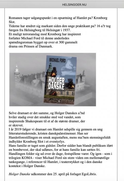 Helsingoer.nu, Holger Danske, Michael Ford