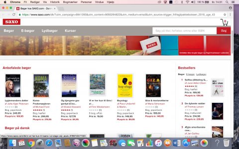 Saxo.com anbefaler Fredsmægleren af Michael Ford