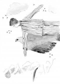 Flyver med ørne - magi - Den sidste Panda, forfatter Michael Ford